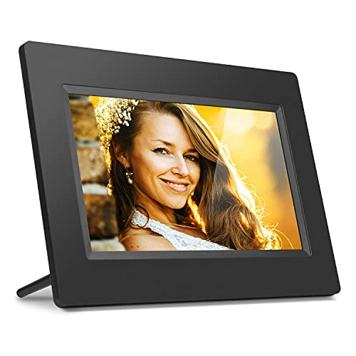 Aluratek 7  Lcd Wifi Digital Photo Frame With Touchscreen An