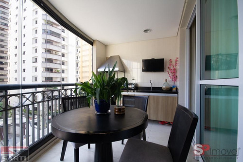 Imagem 8 de 15 de Apartamento - Sala 2 Ambientes - Sacada Gourmet - St19109