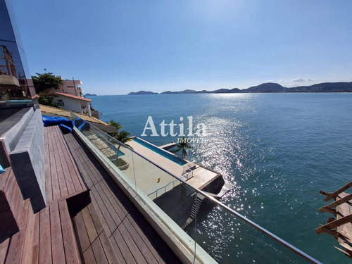 Imagem 13 de 30 de Casa Recém Construída, 6 Suítes, Pier Jet Ski, Enseada - V3350