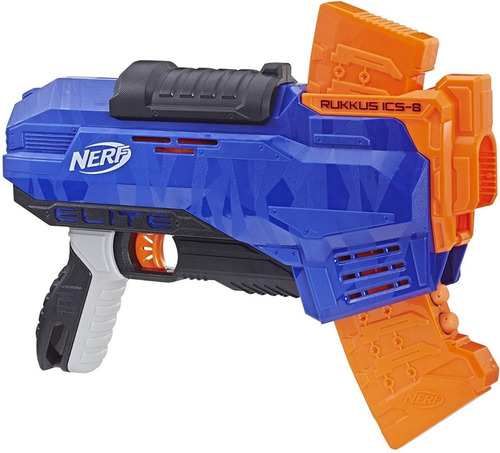 Lanzador Nerf Dardos N-strike Elite Rukkus Ics-8 Hasbro