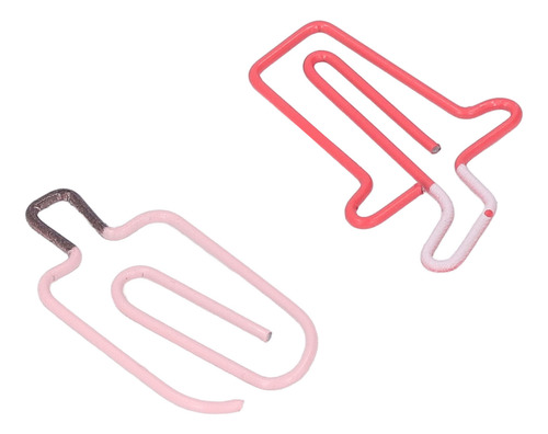 Miniclips De Papel, 100 Unidades, Metal, 50 Unidades, Estilo