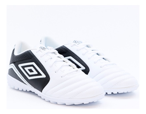 Zapatilla Umbro Classico Xii Lt Tf - Jnr Blanco/negro