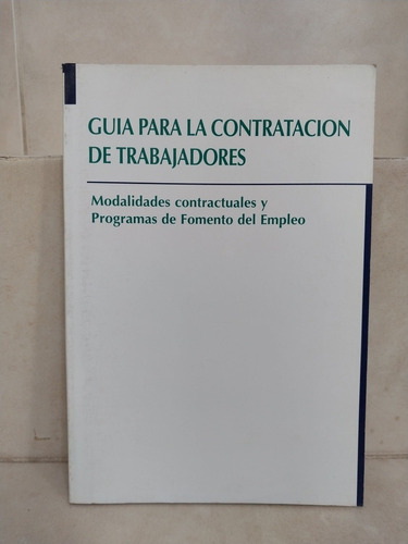 Guía Para La Contratación De Trabajadores Ministerio Trabajo