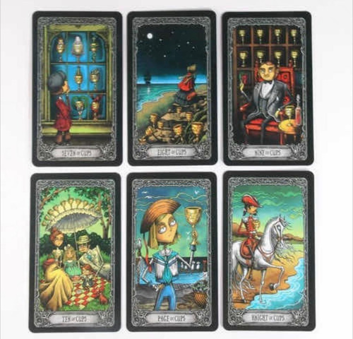 The Dark Mansion Tarot Taroteca Reimpresión Facsímil