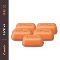 Comprar Pack 5 Jabones Sava Ecol Canela Artesanales, 100% Naturales, Veganos,vegetal Con Aceites Esenciales Y Glicerina, Humecta, Nutren E Hidratan La Piel, Sin Químicos, Para Piel Sensible, Limpia Y Suaviza.