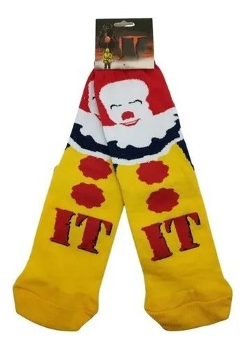 Medias Largas Pennywise Payaso Terror - Producto Oficial It