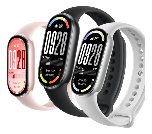 Smartband Mi Band 10 AMOLED 1.72" Preto c/ Detecção Natação Bateria 21 Dias