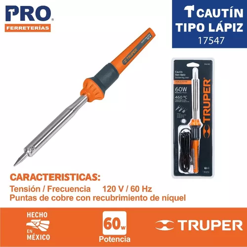 Cautin Tipo Lapiz 60W Truper