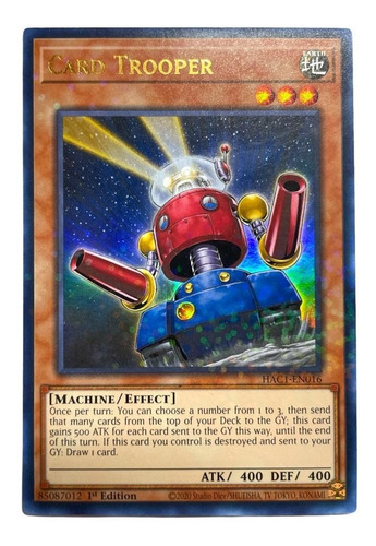 Yugioh Card Trooper Hac1