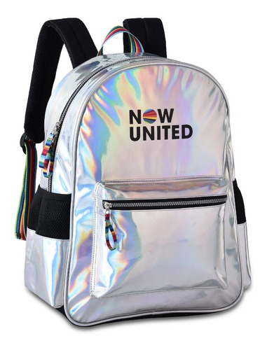 Mochila Costas Holografica Now United Nu3252 Original