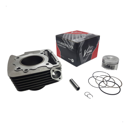 Kit Cilindro Pistão Aneis Pino Trava Vini Cbx 250 Xr 250