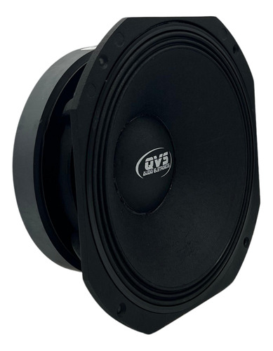 2 Medio Grave Qvs 10 Polegadas 450w Rms Linha Pa Line Array Cor Preto