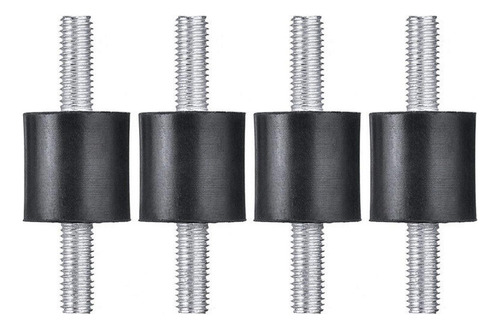 W 4 Piezas De Soportes Aisladores Antivibración De M6