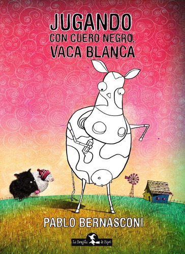 Jugando Con Cuero Negro, Vaca Blanca De Pablo Bernasconi