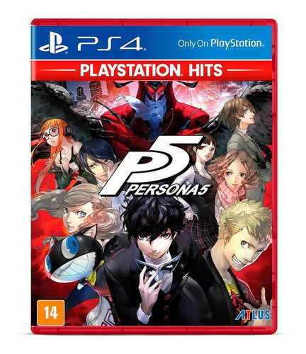 Jogo Persona 5 Playstation Hits - Ps4