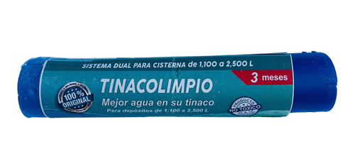Tinacolimpio El Económico, Cartucho Dual 1,100 A 2,500lts