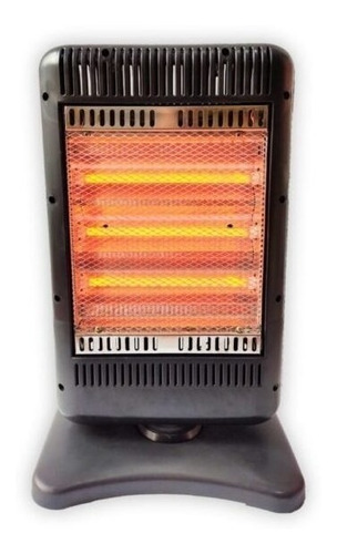 Imagen 3 de 10 de Estufa Electrica Calefactor Halógena Caloventor 4 Velas Gira