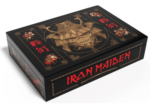 Iron Maiden Senjutsu 2 Cds + Blu-ray Super Deluxe Box