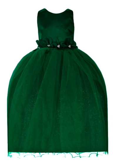Vestido Verde Esmeralda De Fiesta Nina Vestidos | MercadoLibre ????