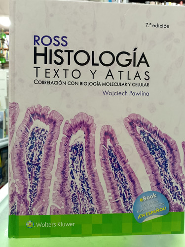 Ross Histología Y Texto Y Atlas, De Wojciech Pawlina (Usado)