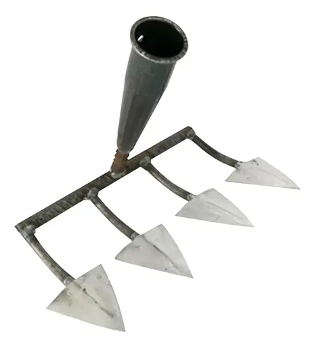 Azada Triangular Para Zanjas, Azada De Punta 4 Dientes | Cuotas sin interés
