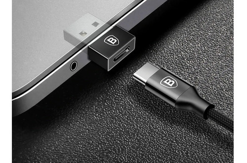 Adaptador Usb Macho Para Type-c Fêmea Original Baseus