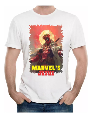 Polo Deadpool Marvel Jesus Sublimado Vend. G