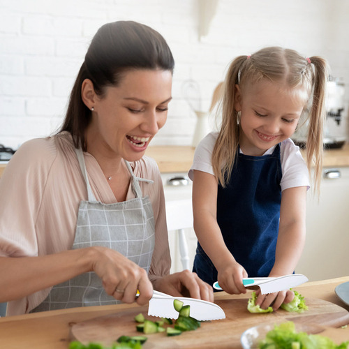 . Juego De 3 Cuchillos De Cocina Para Hornear Para Niños
