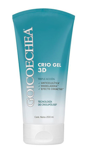 Gel Corporal Goicoechea Efecto Criolipolisis 3d X 200 Ml