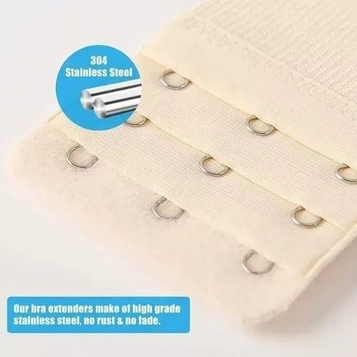 Extensiones Bra Brasier Mujer Extensores 3 Ganchos 12pcs