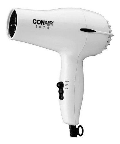 Secador De Cabello Mediano Conair 1875w Blanco