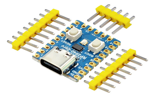 Tarjeta Desarrollo Rp2040 Zero Cortex M0+ Raspberry Pi Usb C