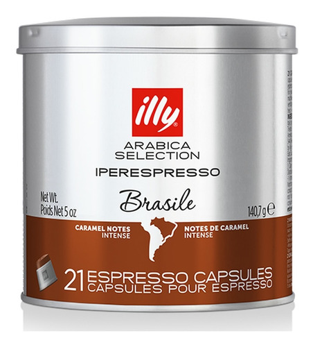 Café Illy Cápsula Arabica Selection Brasil