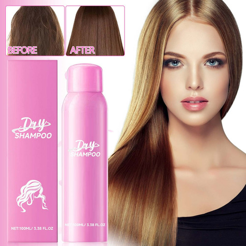 Spray De Xampu Seco Para Usar 100 Ml, Fresco E Nutritivo, Co