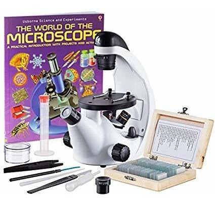 Iqcrew Stem Science Discovery 40x-500x Microscopio Invertido