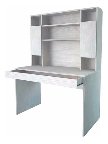 Escritorio Mosconi 720 con alzada 1 cajón melamina de 121cm x 168cm x 60cm venezia