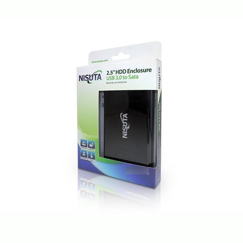 Imagen 3 de 6 de Carry Rigido Externo 2.5 Usb 3.0 Nisuta Para Disco Sata