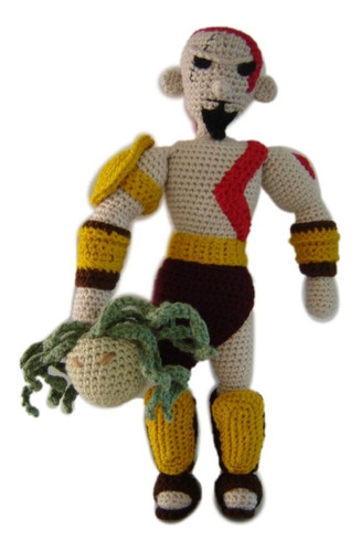 Muñeco Tejido Tipo Kratos God Of War