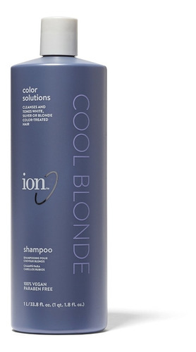 Shampoo Para Rubios Cool Blonde Color Soltions Ion® 1 Lt