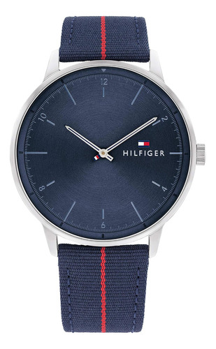 Reloj Tommy Hilfiger 1791844 Quartz De Acero Inoxidable Y C Color de la correa Azul Color del fondo Azul