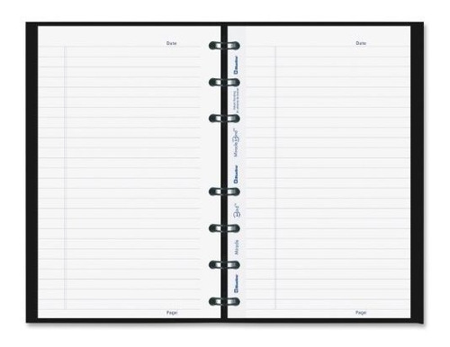 Blueline Miraclebind Notebook, 11 X 9.625 Pulgadas, Negro, 1