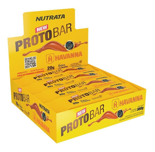 Nutrata Protobar Doce De Leite Havanna Dp 8 Un