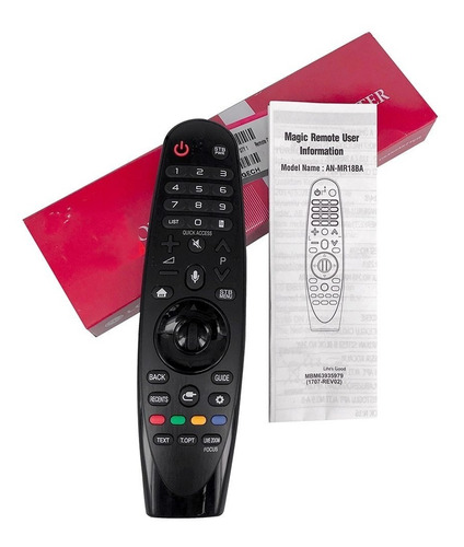 Imagen 3 de 3 de Control Magico LG Magic Remote An-mr18ba Webos4.0 Modelo2018