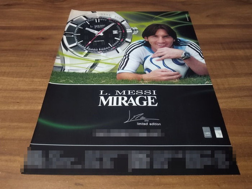 (pg382) Publicidad Lionel Messi * Mirage (Usado)