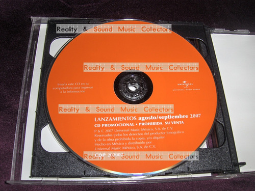 Belanova Lanzamientos Universal 2007 Molotov Kanye West (Usado)