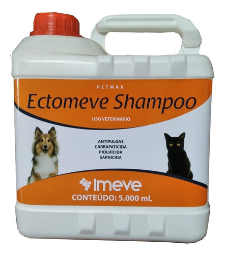 Champú antipulgas Ectoparasiticide Petmax Ectoparasiticide, 5 litros
