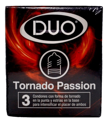 Preservativo Duo Tornado Passion