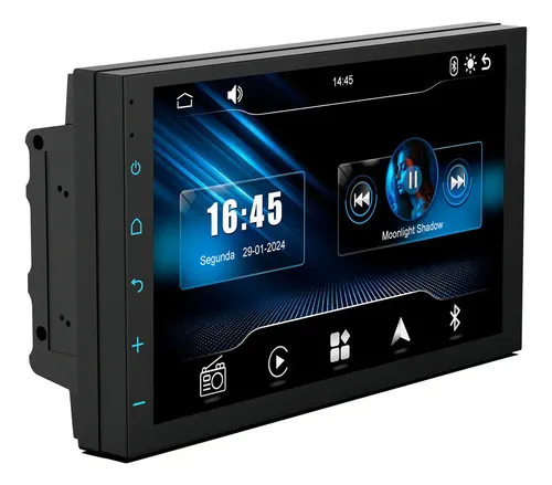 WLK AUTOMOTIVE Central multimídia 7 carplay android auto espelham...