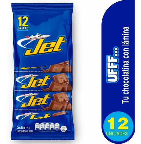 Chocolatina Jet X12u