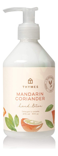 Thymes Locion De Manos - 9 Fl Oz - Cilantro De Mandarina